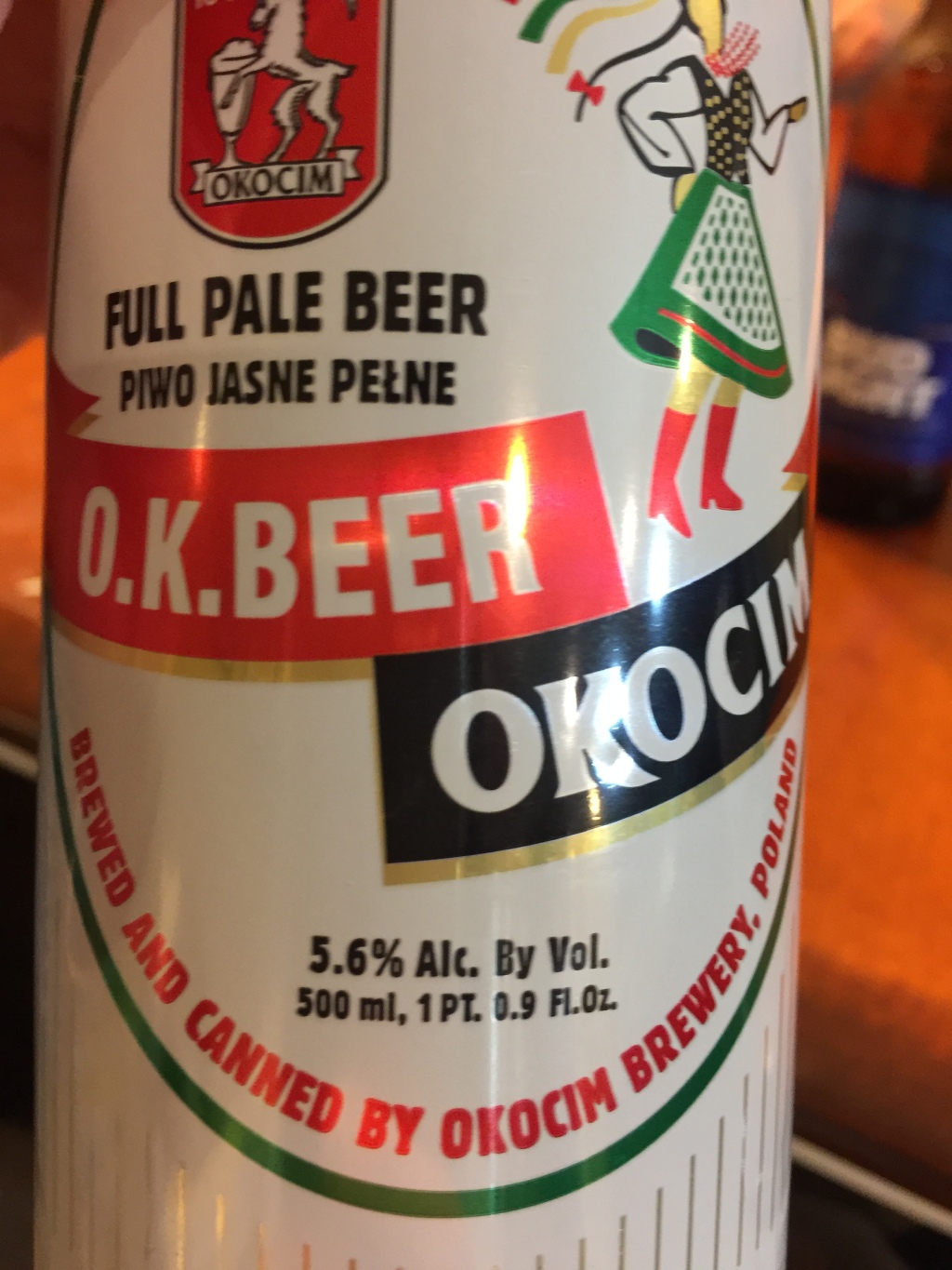 Weekend Day Drinking: Okocim O.K. Beer